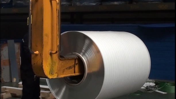 Aluminum coil packaging