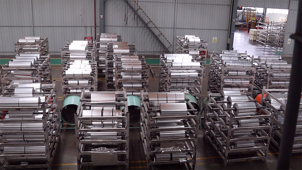 Aluminum coil workshop