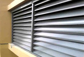 Aluminum shutters