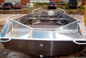 Aluminum non-skid deck