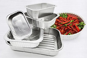 Aluminum food containers
