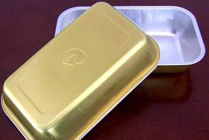 Aluminum foil smoothwall food containers