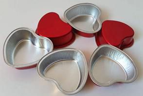 Aluminum foil candy cups