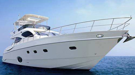 Aluminum plate and coil for ships and yachts